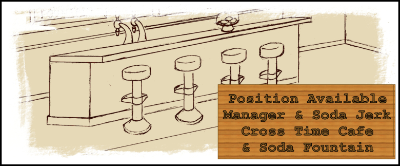 Soda Jerk Wanted